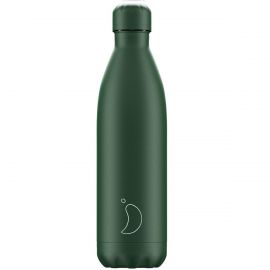 Chilly`s All Matte Green Μπουκάλι Θερμός 0.75lt